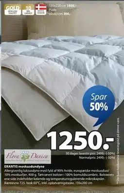 JYSK ERANTIS moskusdundyne tilbud