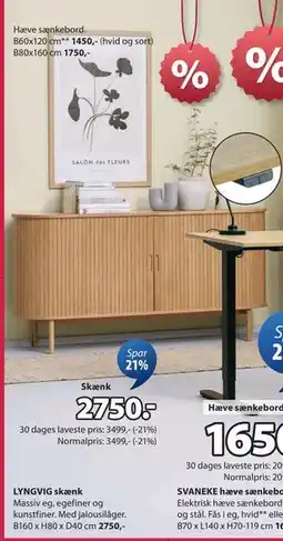 JYSK LYNGVIG skænk tilbud