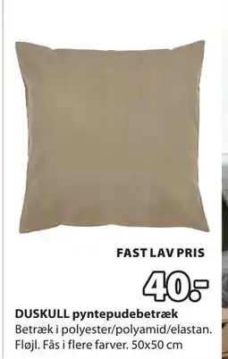 JYSK DUSKULL pyntepudebetræk tilbud