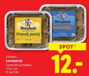Lidl Leverpostej tilbud