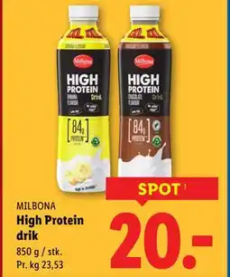 Lidl High Protein drik tilbud