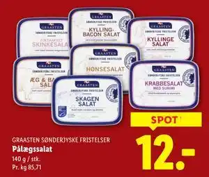 Lidl Pålægssalat tilbud