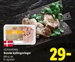 Lidl Danske kyllingevinger tilbud