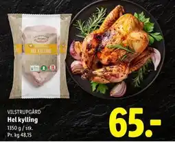 Lidl Hel kylling tilbud