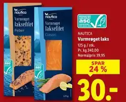 Lidl Varmrøget laks tilbud