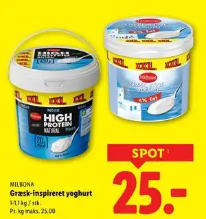 Lidl Græsk-inspireret yoghurt tilbud