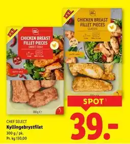 Lidl Kyllingebrystfilet tilbud
