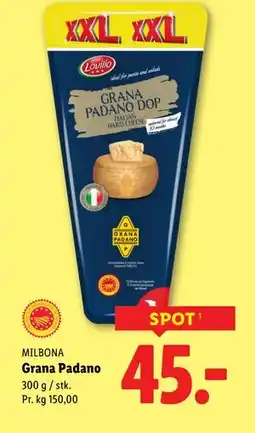 Lidl Grana Padano tilbud