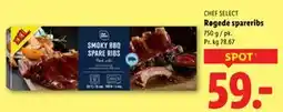 Lidl Røgede spareribs tilbud