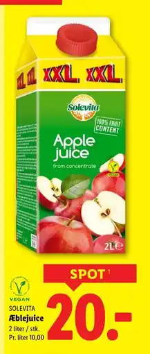 Lidl Æblejuice tilbud