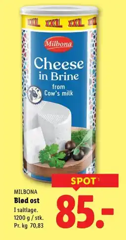 Lidl Blød ost tilbud