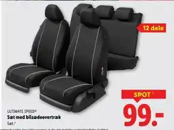 Lidl Sæt med bilsædeovertræk tilbud