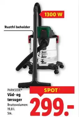 Lidl Våd- og tørsuger tilbud