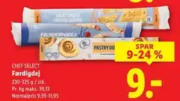 Lidl Færdigdej tilbud