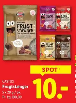Lidl CASTUS Frugtstænger tilbud