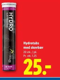 Lidl Hydrotabs med skovbær tilbud