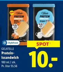 Lidl GELATELLI Protein- issandwich tilbud