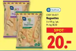 Lidl CHEF SELECT Baguettes tilbud