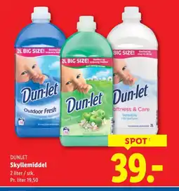 Lidl DUNLET Skyllemiddel tilbud