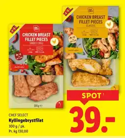 Lidl CHEF SELECT Kyllingebrystfilet tilbud