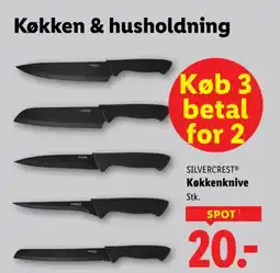 Lidl SILVERCREST® Køkkenknive tilbud