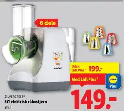 Lidl SILVERCREST® 5i1 elektrisk råkostjern tilbud