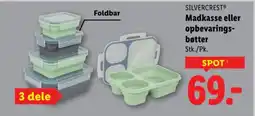 Lidl SILVERCREST® Madkasse eller opbevarings- bøtter tilbud