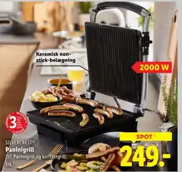Lidl SILVERCREST® Paninigrill tilbud