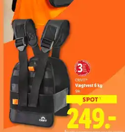 Lidl CRIVITⓇ Vægtvest tilbud