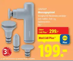 Lidl SANITAS® Massagepistol tilbud