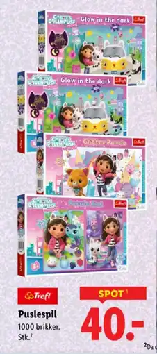 Lidl Puslespil tilbud