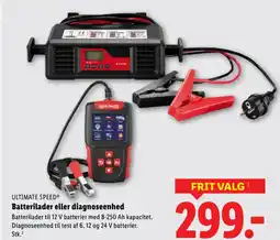 Lidl ULTIMATE SPEED® Batterilader eller diagnoseenhed tilbud