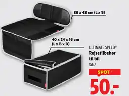 Lidl ULTIMATE SPEED® Rejsetilbehør til bil tilbud