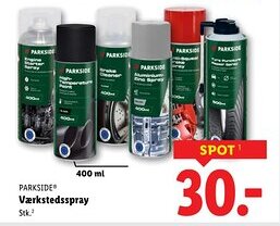 Lidl PARKSIDE® Værkstedsspray tilbud
