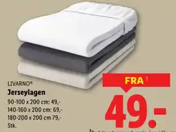 Lidl LIVARNOⓇ Jerseylagen tilbud