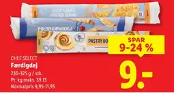 Lidl CHEF SELECT Færdigdej tilbud