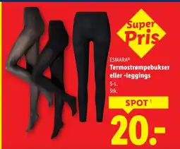 Lidl ESMARAⓇ Termostrømpebukser eller-leggings tilbud