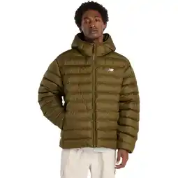 Sport 24 New Balance Essentials Hooded Puffer Jakke Herre tilbud
