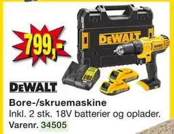 Harald Nyborg Bore-/skruemaskine tilbud