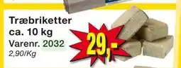 Harald Nyborg Træbriketter ca. 10 kg tilbud