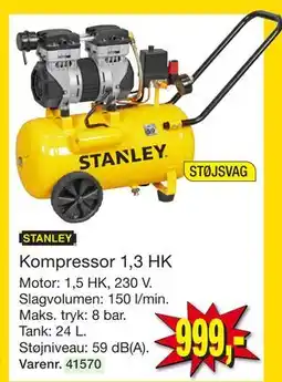 Harald Nyborg Kompressor 1,3 HK tilbud