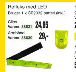 Harald Nyborg Refleks med LED tilbud