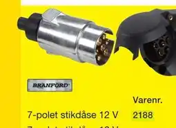 Harald Nyborg 7-polet stikdåse 12 V tilbud