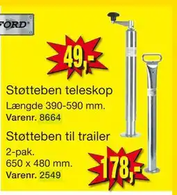 Harald Nyborg Støtteben teleskop tilbud