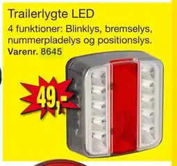 Harald Nyborg Trailerlygte LED tilbud