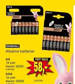 Harald Nyborg Alkaline batterier tilbud