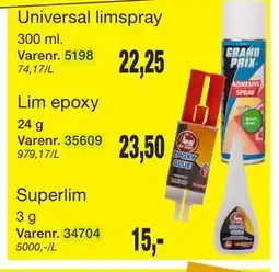 Harald Nyborg Universal limspray tilbud