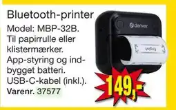 Harald Nyborg Bluetooth-printer tilbud