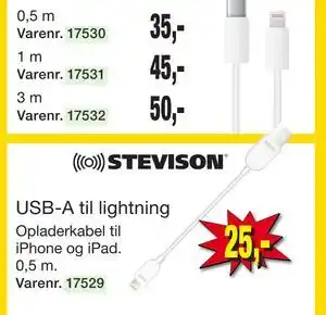 Harald Nyborg USB-A til lightning tilbud