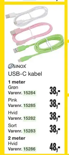 Harald Nyborg USB-C kabel tilbud